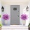 Babys Breath Artificial Flowers, 8 Bundles Real Touch Purple Fake Flowers Spring Plants Decor Silk Flower Bulk for Vase Home Wedding Indoor Outdoor Table Party Decorations